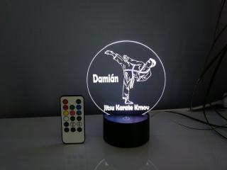 Led lampička karatista (Led lampička karate)