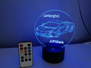 Led lampička lamborghini (Led lampička lamborghini)