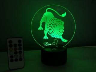 Led lampička lev (Led lampička lev)