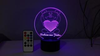 Led lampička méďa (Led lampička méďa )