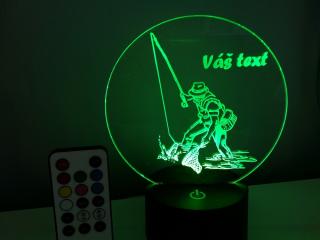 Led lampička  rybář 1 (Led lampička  rybář 1)