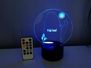 Led lampička  rybář 2 (Led lampička  rybář 2)