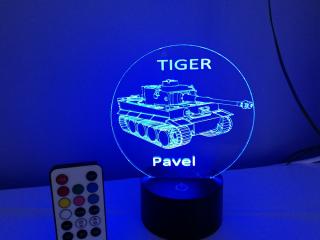 Led lampička tank (Led lampička tank)