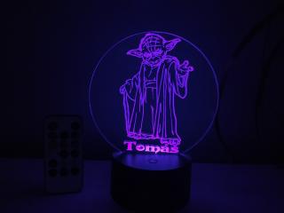 Led lampička Yoda (Led lampička Yoda)