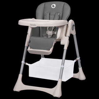 Jídelní židlička Lionelo ZANNA Barva: Grey Stone