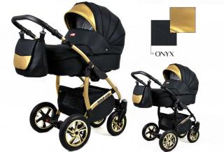 Kombinovaný kočárek Raf-pol Gold lux Barva: Onyx