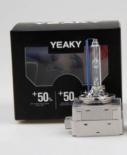 Xenonová výbojka Yeaky +50% Power, D1S, 6500K, 2 ks výbojek