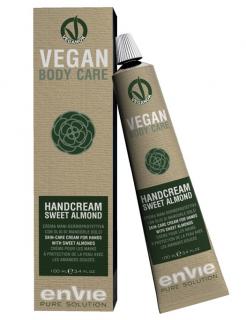 Envie VEGAN Krém na ruce pro péči o pokožku 100ml (Envie Vegan Hand Cream Sweet Almond)