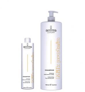 Envie Vyživující šampon s mléčnými proteiny pro suché a krepaté vlasy 1000ml (Envie Shampoo Milk Protein)