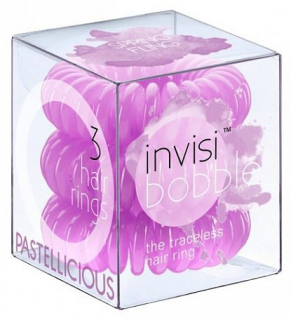 Gumičky do vlasů INVISIBOBBLE fialová 3ks (INVISIBOBBLE Spring Fling 3 pack)