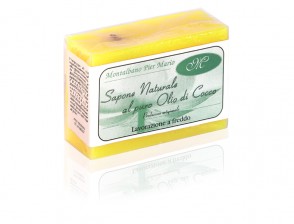 Mýdlo Citrón - dodává rovnováhu mastné pleti (Přírodní rostlinné mýdlo - Citrón 100g)