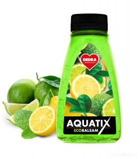 DEDRA EKO koncentrát na ruční mytí nádobí, ECOBALSAM AQUATIX® BERGAMOT & LEMON, 250 ml