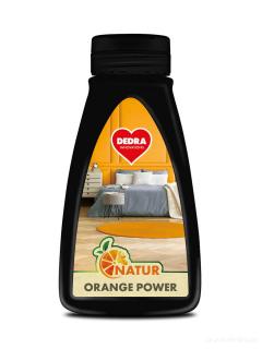 EKO koncentrát na mytí parket a dřevěných podlah s pomerančovým olejem, NATUR ORANGE POWER, 250 ml