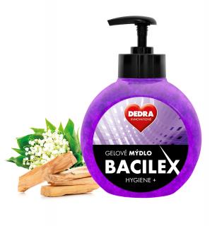 Gelové mýdlo s antimikrobiální přísadou, 500 ml, BACILEX® HYGIENE+