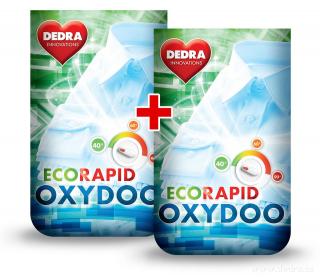 OXYDOO ECORAPID Univerzální bělidlo na bázi aktivního kyslíku 700 g  + 700 g zdarma