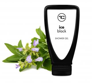 Pěnivý sprchový gel s broskvovým olejem, ICE BLACK 250 ml (pánský)
