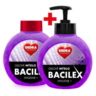 SADA 1+1 Gelové mýdlo s antimikrobiální přísadou, BACILEX® HYGIENE+