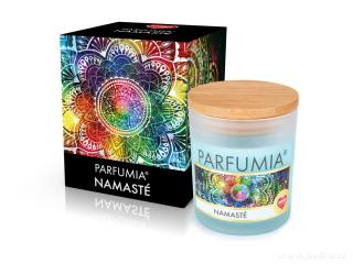 Sójová vonná EKO svíce PARFUMIA®  vůně NAMASTÉ250 ml