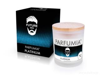 Sójová vonná EKO svíce PARFUMIA®  vůně PLATINUM 250 ml
