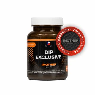 Dip Exclusive zahradní jahoda 100ml (Jahodový tekutý dip.)