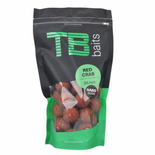 TB Baits Hard Boilie Red Crab - 250 g 24 mm