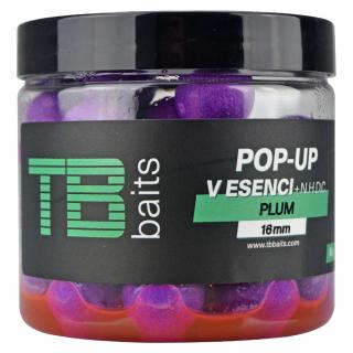 TB Baits Plovoucí Boilie Pop-Up Plum + NHDC 65 g - 12 mm