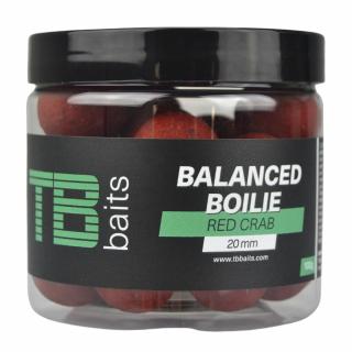 TB Baits Vyvážené Boilie Balanced + Atraktor Red Crab 100 g 20mm