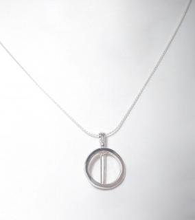 Dámský minimalistický náhrdelník Simple Délka řetízku: 60-65cm, Materiál: Stříbro 925/1000