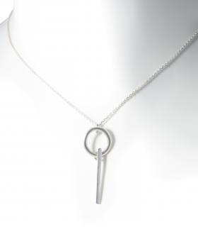 Dámský stříbrný náhrdelník Mark Délka řetízku: 40-45cm