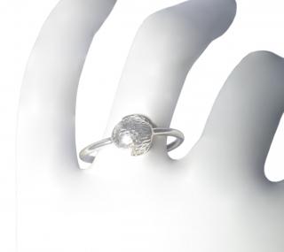 Dámský stříbrný prsten Scarabaeus Velikost prstenu: 41 (13,0mm)