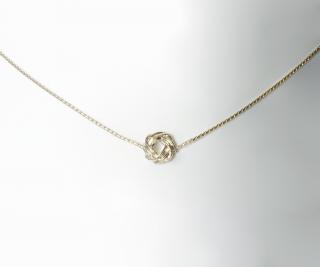 Dámský zlatý náhrdelník Cookie Délka řetízku: 40-45cm