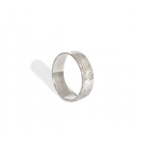 Stříbrný tepaný prsten Velikost prstenu: 72 (23,0mm)