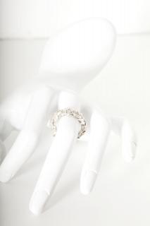 Unisex stříbrný měsíční prsten Velikost prstenu: 43 (13,7mm)