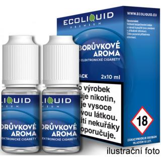 BORŮVKA český ECOLIQUID - 2x10ml Obsah nikotinu: 0mg