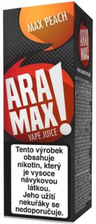 Broskev / Peach - Aramax liquid - 10ml Obsah nikotinu: 0mg