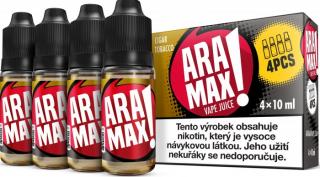 Cigar Tobacco - Aramax liquid - 4x10ml Obsah nikotinu: 12mg
