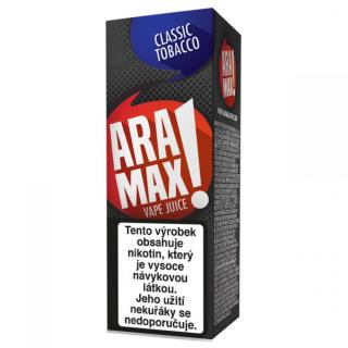 Classic Tobacco - Aramax liquid - 10ml Obsah nikotinu: 18mg