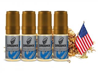 DREAMIX - Americký tabák (AMERICAN DREAM) 4x10ml Obsah nikotinu: 12mg