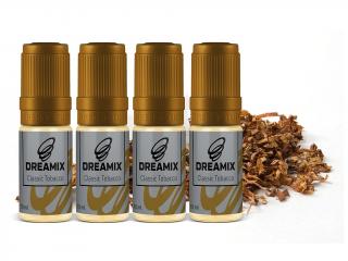 DREAMIX - KLASICKÝ TABÁK (CLASSIC TOBACCO) 4x10ml Obsah nikotinu: 0mg
