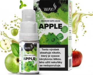E-liquid WAY to Vape Apple 10ml (jablko) Obsah nikotinu: 0mg