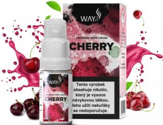 E-liquid WAY to Vape Cherry 10ml (třešeň) Obsah nikotinu: 0mg