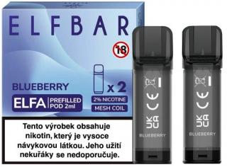 Elf Bar ELFA Pods cartridge - Borůvka (Blueberry) 2ks