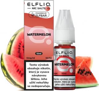 ELFLIQ Nic SALT Watermelon 10ml Obsah nikotinu: 10mg