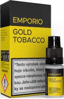 Emporio 10ml: Gold Tobacco Obsah nikotinu: 0mg