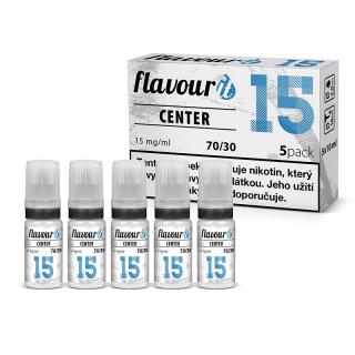 Flavourit CENTER - 70/30 15mg, 5x10ml