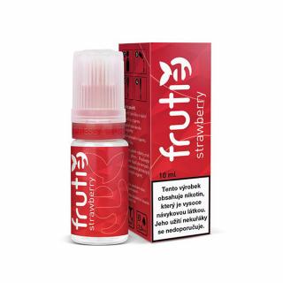 Frutie - Jahoda (Strawberry) 10ml Obsah nikotinu: 14mg