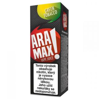 Green Tobacco - Aramax liquid - 10ml Obsah nikotinu: 0mg