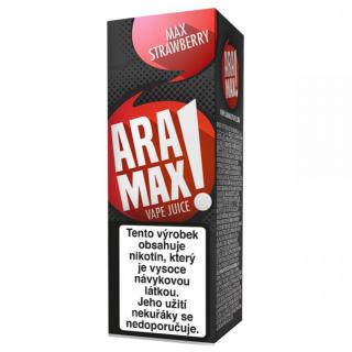 Jahoda / Strawberry - Aramax liquid - 10ml Obsah nikotinu: 0mg