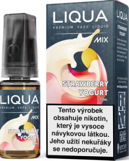 Jahodový jogurt / Strawberry Yogurt - LIQUA Mixes 10ml Obsah nikotinu: 6mg