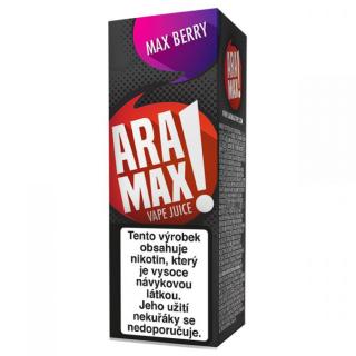 Lesní plody / Max Berry - Aramax liquid - 10ml Obsah nikotinu: 0mg
